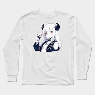 Anime Girl Retro Long Sleeve T-Shirt